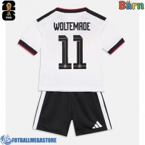 Fotballdrakt Barn Tyskland Nick Woltemade #11 Hjemmedraktsett VM 2026 Kortermet (+ Korte bukser)